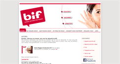 Desktop Screenshot of bif-vd.ch